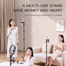 Load image into Gallery viewer, JOPREE B18 Tripod Stand Smartphone Live Streaming Video Recording Photo Selfie Adjustable Monopod 3 in 1 Horizontal Vertical
