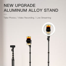 Load image into Gallery viewer, JOPREE B18 Tripod Stand Smartphone Live Streaming Video Recording Photo Selfie Adjustable Monopod 3 in 1 Horizontal Vertical
