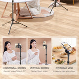 JOPREE B18 Tripod Stand Smartphone Live Streaming Video Recording Photo Selfie Adjustable Monopod 3 in 1 Horizontal Vertical