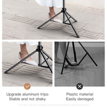 Load image into Gallery viewer, JOPREE B18 Tripod Stand Smartphone Live Streaming Video Recording Photo Selfie Adjustable Monopod 3 in 1 Horizontal Vertical
