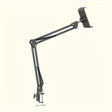 360° Boom Arm Flexi Adjustment Tablet Phone Holder Table for Desk, Broadcast, Kitchen, Bedroom