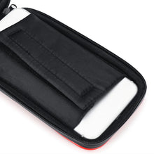 Load image into Gallery viewer, Bike Phone Holder Cell Waterproof Pouch Outdoor Motorcycle Bag Bags Sack Cellphone Cycling Support Phone Size up to 6.3&quot;
