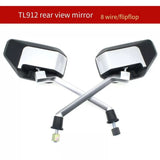 1 Pair (Left & Right) Electric Bike For Handlebars Bicycle Rearview Handlebar Mirror For Cycling