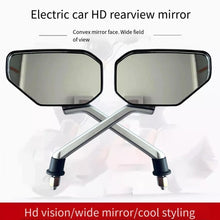 Load image into Gallery viewer, 1 Pair (Left &amp; Right) Electric Bike For Handlebars Bicycle Rearview Handlebar Mirror For Cycling
