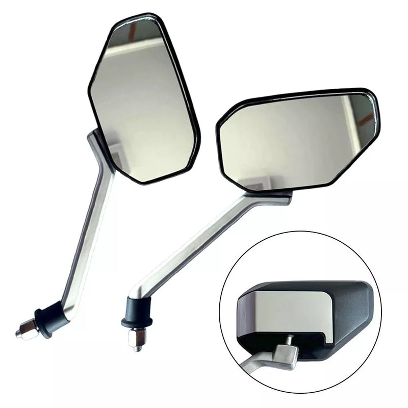 1 Pair (Left & Right) Electric Bike For Handlebars Bicycle Rearview Handlebar Mirror For Cycling