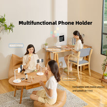 Load image into Gallery viewer, Universal 360° Bend Arm Gooseneck Phone &amp; Tablet Holder for 4&quot;-11&quot; Inch Height Adjustable 37cm, 855g
