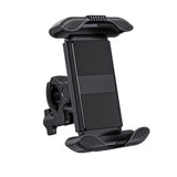 Universal Phone Mount with Secure Grip for Bicycle Scooter use in Handle Bar, Support Phone Size with Case up to 6.5"