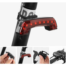 Load image into Gallery viewer, Bicycle Taillights Night Light Wireless Remote Control Warning Light Horn Waterproof Bike Lamp
