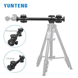 YUNTENG VCT-369 Crossbar Bracket Tripod Extension Rod 1/4 Screw Suitable for Phone Camera Live Photography 69cm