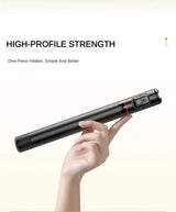 All in 1 Hidden Selfie Stick Tripod 1.82m Portable Phone Tripod Aluminum Alloy Cold Shoe Tripod