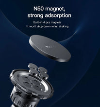 Load image into Gallery viewer, YESIDO C-155 Car Magnetic Phone Holder Center Console Suspension Screen Folding Bracket For Tesla ABS 3M Glue
