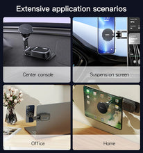 Load image into Gallery viewer, YESIDO C-155 Car Magnetic Phone Holder Center Console Suspension Screen Folding Bracket For Tesla ABS 3M Glue
