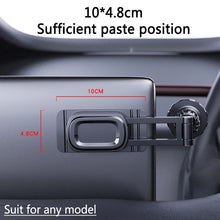Load image into Gallery viewer, YESIDO C-155 Car Magnetic Phone Holder Center Console Suspension Screen Folding Bracket For Tesla ABS 3M Glue

