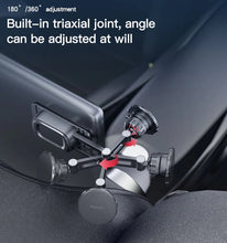 Load image into Gallery viewer, YESIDO C-155 Car Magnetic Phone Holder Center Console Suspension Screen Folding Bracket For Tesla ABS 3M Glue
