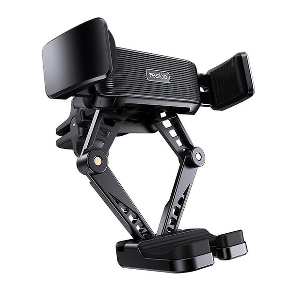 YESIDO C166 Universal 360-Degree Rotation Car Phone Holder Mount Support up to Phone Size 7.0" Inch