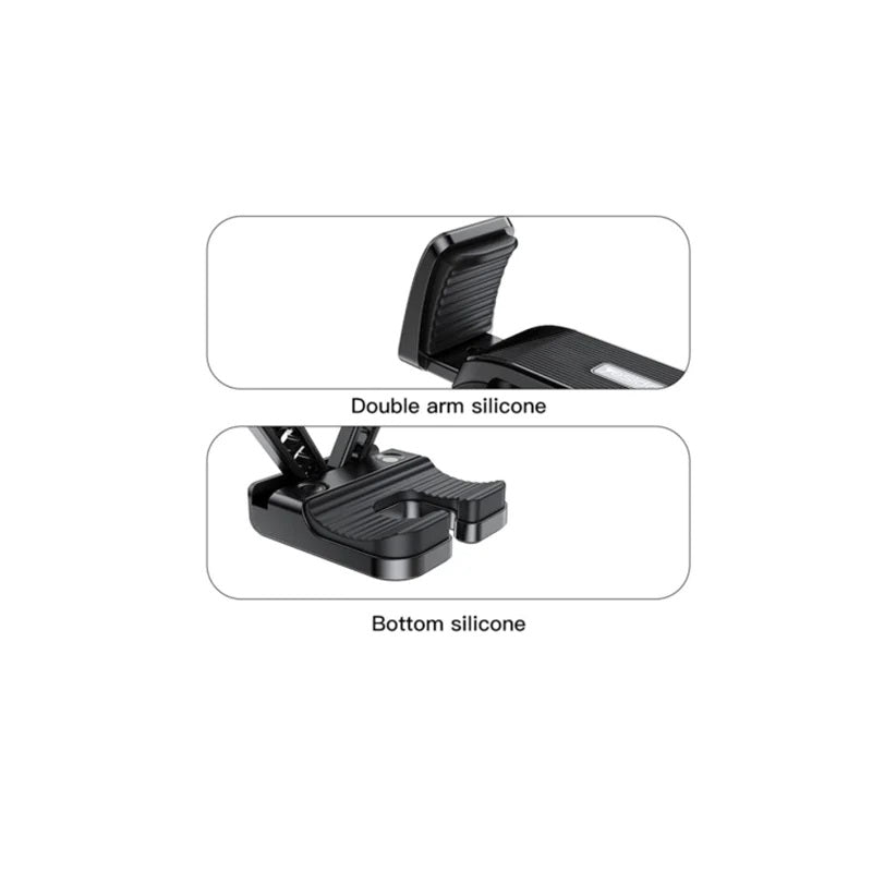 YESIDO C166 Universal 360-Degree Rotation Car Phone Holder Mount Support up to Phone Size 7.0" Inch