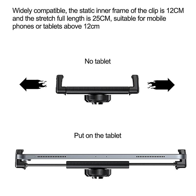 YESIDO C171 Suction Cup Mount Car Holder Dashboard Bracket for Phone and Tablet 4.7-12 Inch