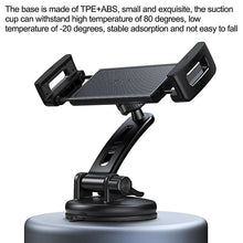 Load image into Gallery viewer, YESIDO C171 Suction Cup Mount Car Holder Dashboard Bracket for Phone and Tablet 4.7-12 Inch
