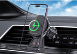 YESIDO C190 Magsafe Magnetic Car Phone Holder Wireless Chargers 15W for iPhone with Innovative Clamp