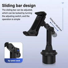 Load image into Gallery viewer, Universal 360° Adjustable Flexi Angle Arm Design Car Cup Holder for Phone &amp; Tablet Compatible for Size 4.7&quot;-13.0&quot; Inch
