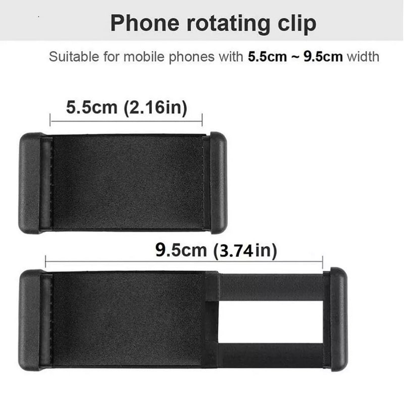 Universal Compatibility Stable Grip for Guitar Head Clip 360° Spin & Can Use for Others Clamp