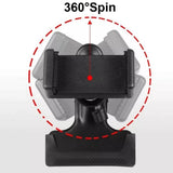 Universal Compatibility Stable Grip for Guitar Head Clip 360° Spin & Can Use for Others Clamp