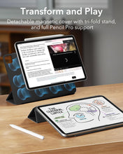 Load image into Gallery viewer, Smart Folio Powerful Magnetic Attachment Trifold Slim Protective Stand Case for iPad Pro 13 2024
