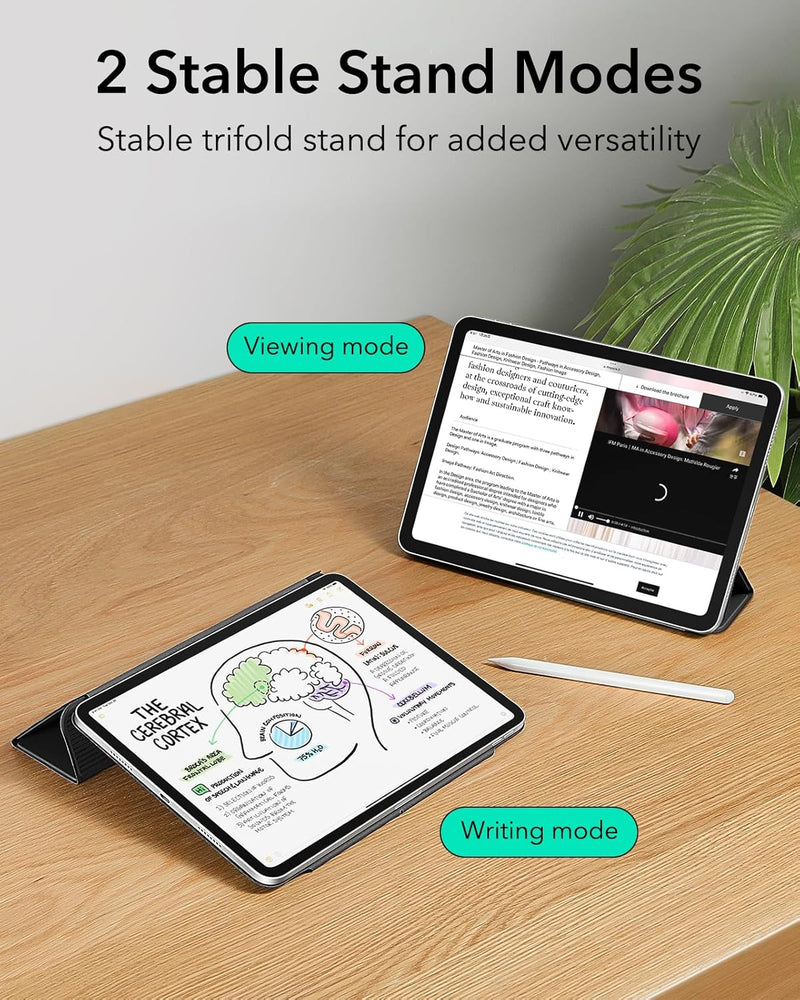 Smart Folio Powerful Magnetic Attachment Trifold Slim Protective Stand Case for iPad Pro 11 2024