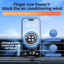 Load image into Gallery viewer, 360° Rotatable Aluminum Air Vent Car Phone Holder Support Magnetic &amp; Magsafe with Flexible Expansion Arm
