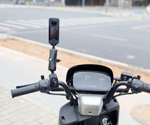 Load image into Gallery viewer, Universal 1/4&quot; Handlebar Clamp Mount for Motorcyle Bicycle for Sport/Mini Camera/GoPro/with Ball Head

