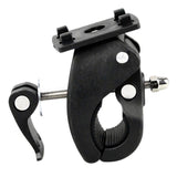 Universal 360° Rotatable Claw Clamp Phone & Tablet Holder from 7.0" to 13.0" for Bicycle, Treadmill, Bike Handle Bar Clamp Design