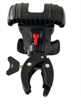 Load image into Gallery viewer, Universal Phone Holder 4 Claw Stong Clamping Design Handlebar Phone Mount, for Phone Size up to 7” for Bicycles, Bikes, Scooters, Treadmill &amp; etc
