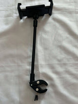 Flexible Gooseneck Phone Mount Gym Bicycle Spin Bike Tablet Holder for Phone Tablet up to Size 13 Inches
