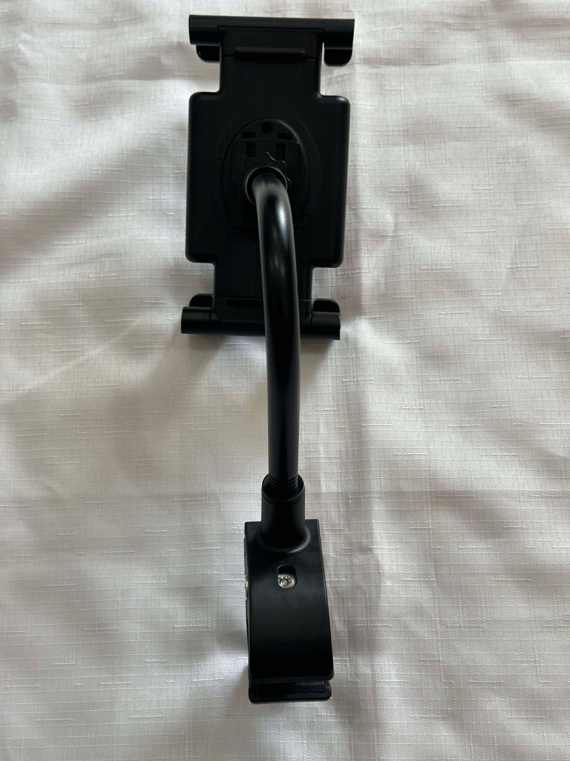 Flexible Gooseneck Phone Mount Gym Bicycle Spin Bike Tablet Holder for Phone Tablet up to Size 13 Inches
