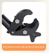 Flexible Gooseneck Phone Mount Gym Bicycle Spin Bike Tablet Holder for Phone Tablet up to Size 13 Inches