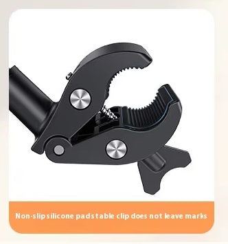 Flexible Gooseneck Phone Mount Gym Bicycle Spin Bike Tablet Holder for Phone Tablet up to Size 13 Inches