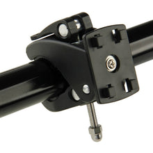 Load image into Gallery viewer, Universal 360° Rotatable Claw Clamp Phone Holder for Bike Bicycle E-Bike Scotter Baby Carriages, Treadmills, etc. Support Phone Size up to 7&quot; Inch
