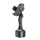 YESIDO C195 360 Degrees Rotating 4-6.7 inch Phone Bracket for Car Cup Holder Stand