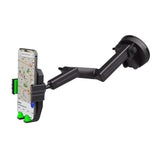 MAILUZHE Heavy Duty Telescopic Car Mount Phone Holder Extra Long (43cm) Flexible Arm for Dash & Windscreen