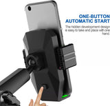 MAILUZHE Heavy Duty Telescopic Car Mount Phone Holder Extra Long (43cm) Flexible Arm for Dash & Windscreen