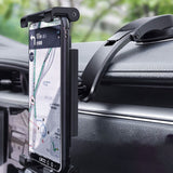 360° Car Dash Mount Holder for Phone Tablet Size 4"-13" With Strong Adhesive Suction Cup