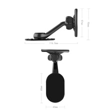 Load image into Gallery viewer, Magnetic Magsafe Adhesive Car Dash  Mount 360°Rotation Phone Holder for iPhone 14 13 12 Series, with MagSafe Ring for Others Cell Phones as Samsung Galaxy and So on

