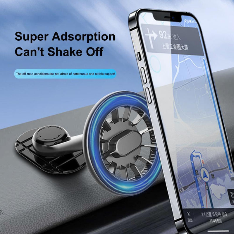 Magnetic Magsafe Adhesive Car Dash  Mount 360°Rotation Phone Holder for iPhone 14 13 12 Series, with MagSafe Ring for Others Cell Phones as Samsung Galaxy and So on