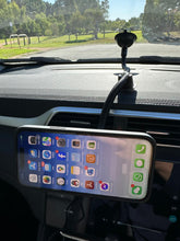 Load image into Gallery viewer, 360° 52cm Long Goose Neck Flexible Angle Adjustable Suction Cup with One Touch Bracket Phone Mount Support up to Size 11am for Car Winshield
