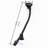 Universal Flexible Bendable 52cm Extra Long Goose Neck Phone Mount with Touch Clamp Holder for Car Windshield