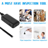 WIFI Endoscope 5MP 5.5mm Borescope Inspection Camera Built-in 6 LED IP67 Waterproof for iOS/Android Smartphones