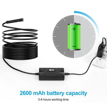 Load image into Gallery viewer, Endoscope HD Camera 8MM 1080P WIFI Hard Wire IP67 Waterproof 8LED 2600mAh Battery Inspection Snake Borescope For Android IOS - 5.0 Meter Hardwire
