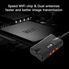 Load image into Gallery viewer, Endoscope HD Camera 8MM 1080P WIFI Hard Wire IP67 Waterproof 8LED 2600mAh Battery Inspection Snake Borescope For Android IOS - 5.0 Meter Hardwire
