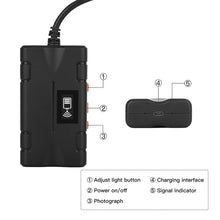 Load image into Gallery viewer, Endoscope HD Camera 8MM 1080P WIFI Hard Wire IP67 Waterproof 8LED 2600mAh Battery Inspection Snake Borescope For Android IOS - 5.0 Meter Hardwire

