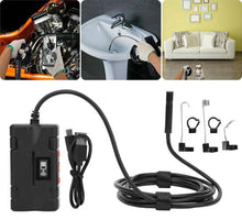 Load image into Gallery viewer, Endoscope HD Camera 8MM 1080P WIFI Hard Wire IP67 Waterproof 8LED 2600mAh Battery Inspection Snake Borescope For Android IOS - 5.0 Meter Hardwire
